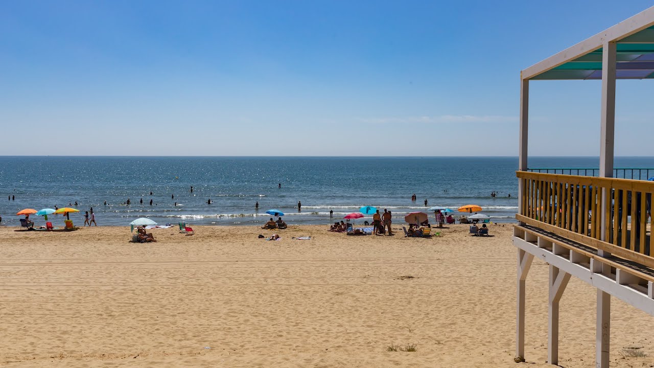 Playa Central en Isla Cristina Huelva