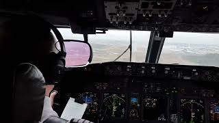 Cockpit View  Turbulence  Heavy rain #plane #aviation #cockpitview #airplane #turbulence