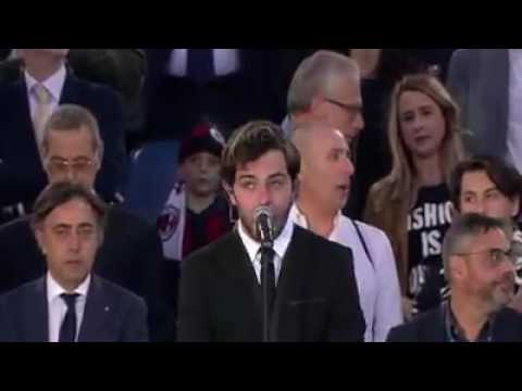 Italy Anthem(hymn) - Copa Italia 2016 Final