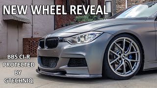 New Wheel Reveal | BBS CI-R | BMW F30 | Gtechniq C5