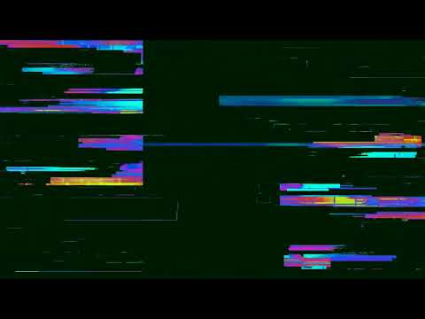 [1 Hour] - Glitch Effect - Digital Distortion - With Glitch Audio - Version 3
