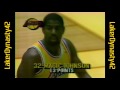 James Worthy 1987 Finals: 33pts, 9rebs & 10asts, Gm 1 vs. Celtics