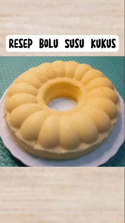 RESEP BOLU SUSU KUKUS #shorts