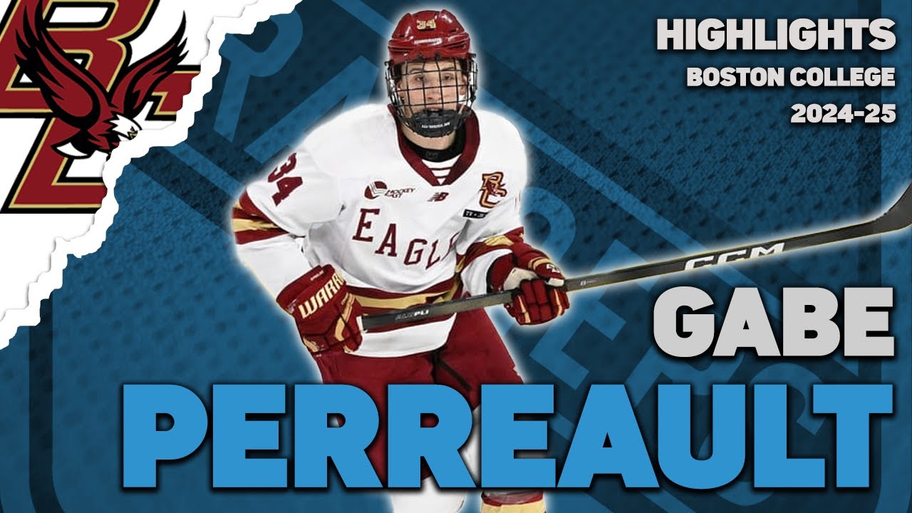Gabe Perreault | 2024-25 Highlights | Boston College