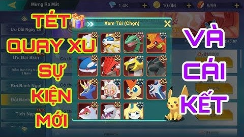 BẢO BỐI HUYỀN THOẠI BBHT- XẢ TRĂM XU QUAY TRỨNG TEST THỬ SỰ KIỆN MỚI KIẾM POKEMON FLASH SSR