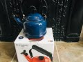 Unboxing + Review Le Creuset Demi 1.25 Qt Tea Kettle | Ink Color | April 2021