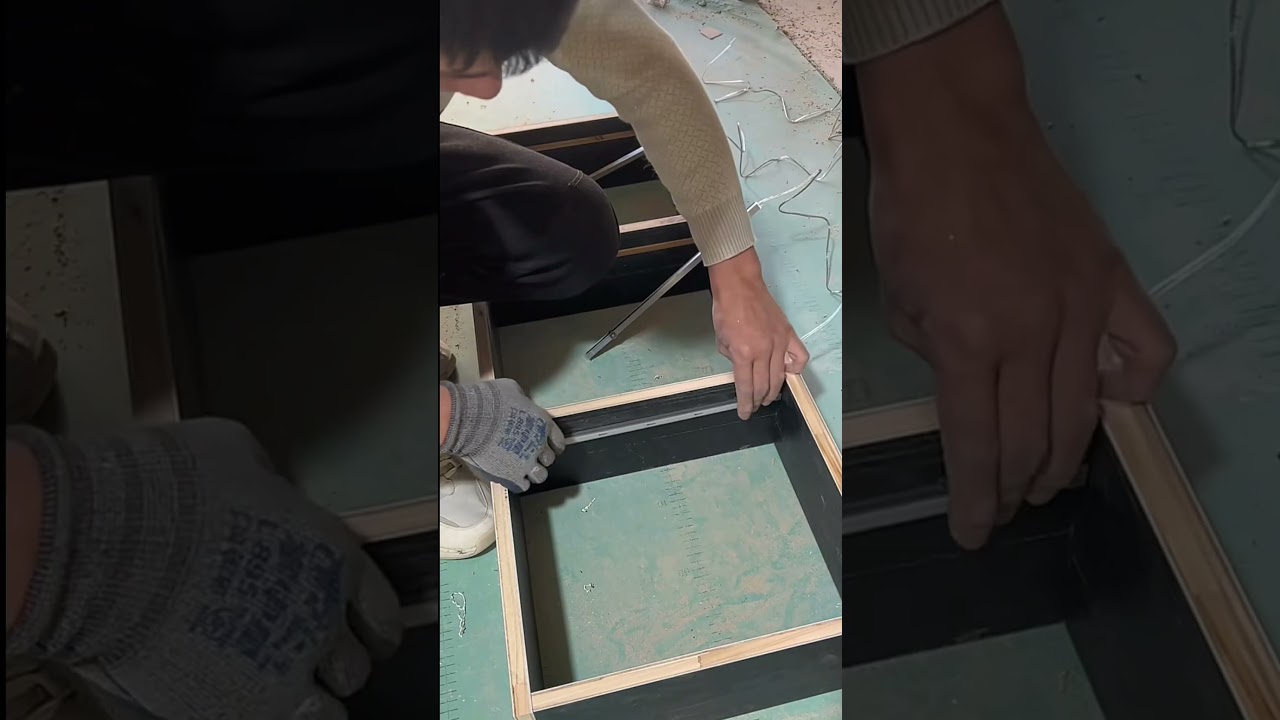 Perfect Floor Cabinet Assembly #usashorts #tools #woodworking