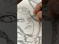 Drawing Tengen Uzui - the absolute chad | #shorts