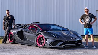 TheStradman’s Fully Exposed Carbon Fiber Lamborghini Aventador!