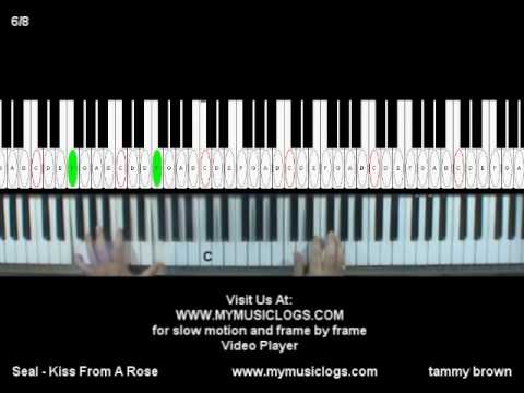 How to Play Seal - Kiss From A Rose - Piano - Tutorial