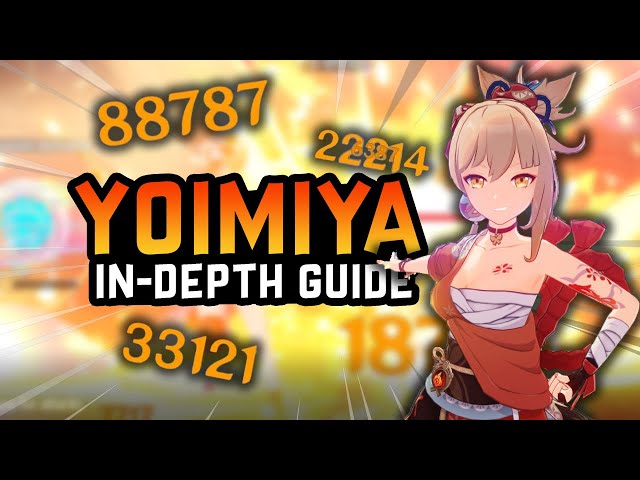 Rate my Yoimiya build! She's my hypercarry since 1 year ago :  r/Yoimiya_Mains