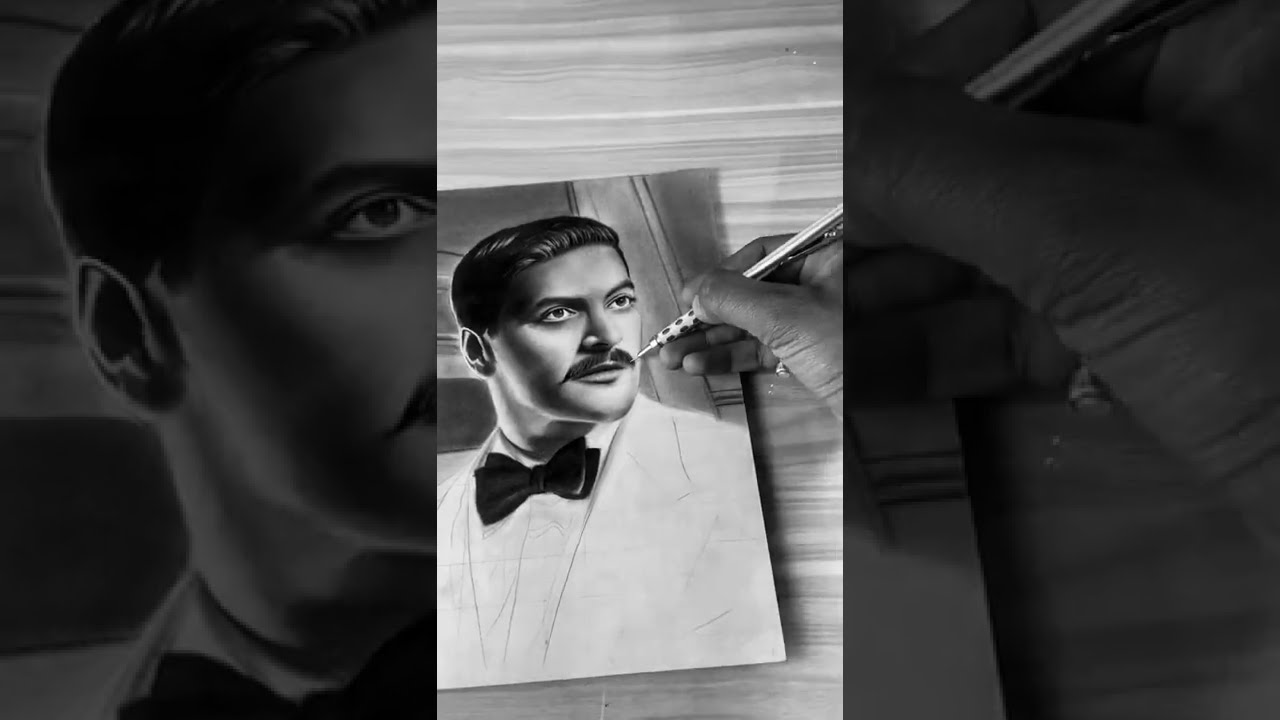 Ali Fazal sketch || Ali Fazal drawing for his upcoming movie deathontheNile