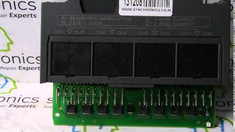 Siemens - SIMATIC S7-331 ANALOG INPUT 1P 6ES7 331-7KF02-0AB0 Repaired at Synchronics
