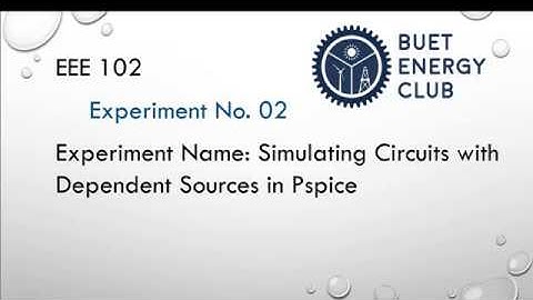 EEE 102 - Experiment: 2 Prob: 5| Simulating Circuits with Dependent Sources in PSpice | CCVS