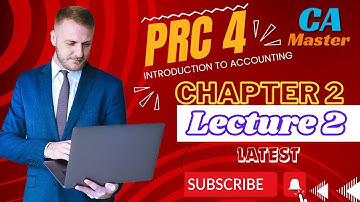 PRC 04 ITA | Lecture# 2 | Chapter 2 Book of Prime Entry | PRC-4 ITA | CA Master
