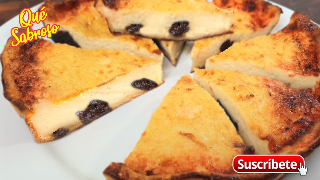 Postre Francés EXTREMADAMENTE DELICIOSO sin batidora | Le Far Bretón | Qué Sabroso