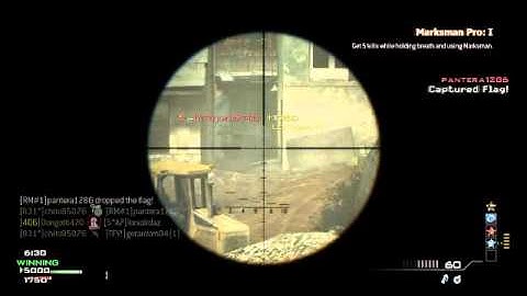 MW3 Sniper killstreak