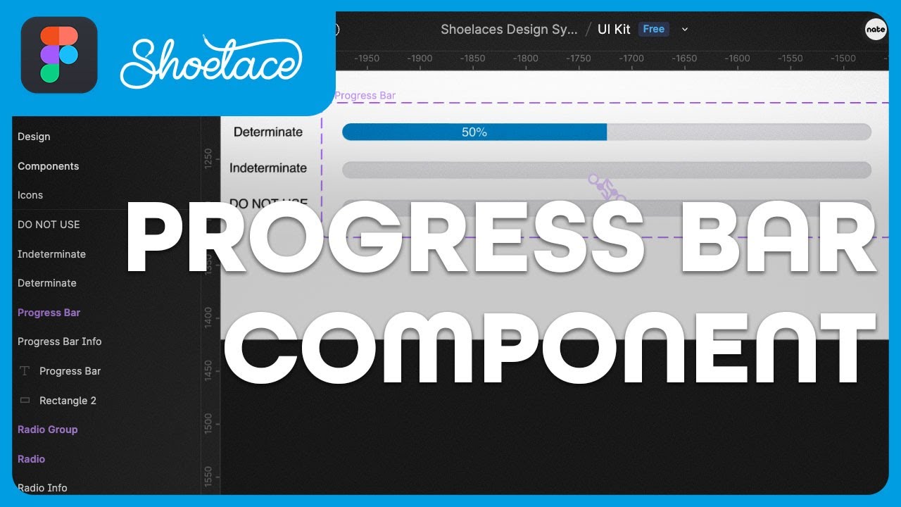 Progress Bar Component | Design System in Figma | No Talkin' | Just ...