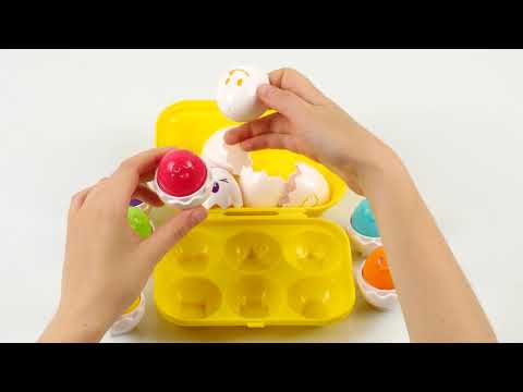 Детская обучающая игрушка "Веселые яйца" от TOMMY