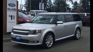 2017 Ford Flex Limited W/ Leather, NAV, AWD Review| Island Ford
