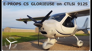 E-PROPS Glorieuse CS propeller on CTLSi Rotax 912S