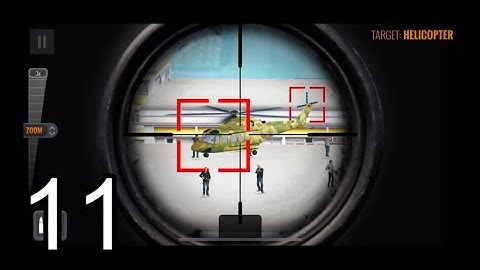 SNIPER 3D gun shooting - Gameplay Walkthrough 4K 60FPS Part 11 [Android iOS]