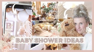 *NEW* BABY SHOWER IDEAS | BOHO BABY SHOWER | BABY SHOWER ON A BUDGET