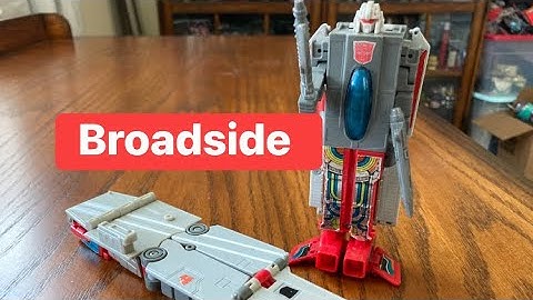 Review of Transformers G1 Broadside and how much these 1986 Autobots  are worth on ebay