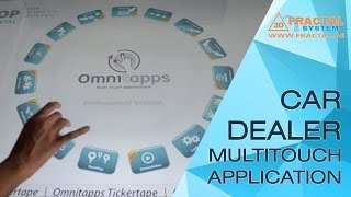 Celebrity Multi touch Application For Car Dealer Profile