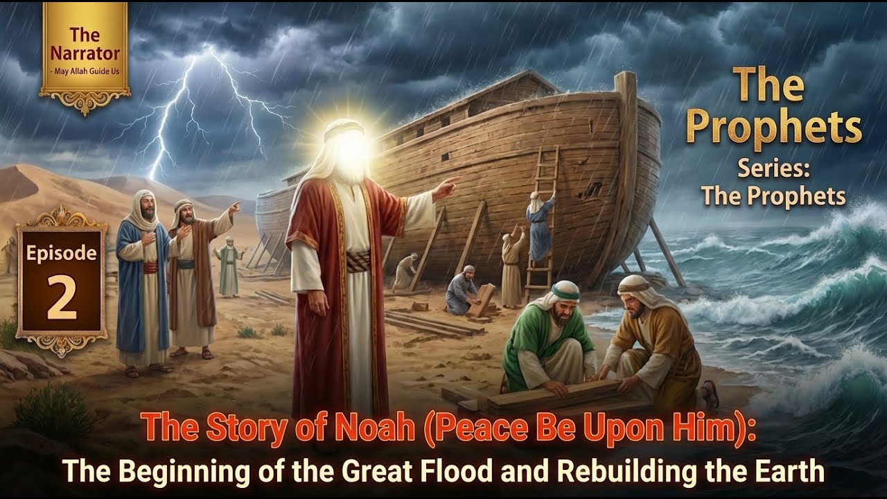 Quran Stories Series 2 Seth, Idris, and Noah PBUT – The Full Story of the World's Destruction and It