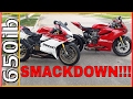 Ducati Panigale 1299S Anniversario vs 1199R vs NEW ZX10R | SMACKDOWN!!!