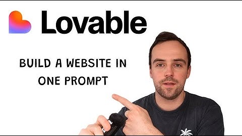 I Built a Full Website With Just One Prompt (Lovable AI)
