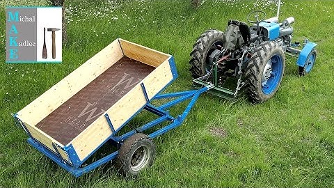 Hydraulic dump TRAILER build - part 2/2