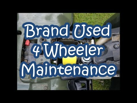used-4-wheeler-maintenance-on-the-honda-rancher-350