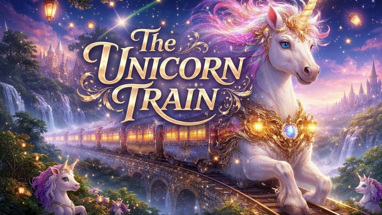 🚂🦄 A Varázslatos Egyszarvú Vonat 🌈🎉 Gyermekeknek vidám kalandok & álmok! ⭐✨