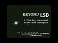 CLASSIC 1960s ANTI - DRUG SCARE FILM  " BEYOND LSD"   LYSERGIC ACID DIETHYLAMIDE XD12634