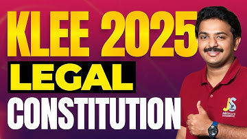 Constitution Questions for KLEE 2026 | Legal | CUSAT LLB Entrance Exam