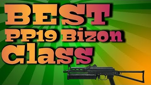 Best Modern Warfare PP19 Bizon Class setup (Melt your Enemies)