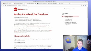 Rails 8 Development with Dev Containers and rails-new