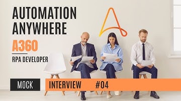 A360 Mock Interview | 2-3 Years | RPA Developer Mock Interview #4