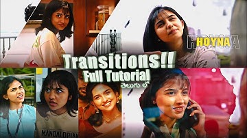 Viral Transitions Tutorial in Alightmotion || How to edit Videos Like Manitunez || in Telugu