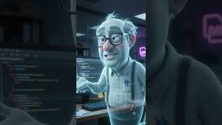 👻 Ghost Developer Fixes 9999 Bugs in One Night! 😂💻 #Shorts📝 #creepy #trending #comedy #animation
