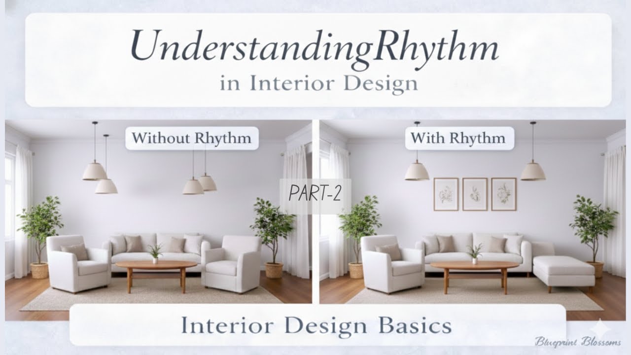 Understanding Rhythm in Interior Design | Design Principles (Basics ...