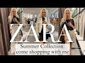 ZARA HAUL TRY ON SUMMER COLLECTION | COME SHOPPING WITH ME TO ZARA