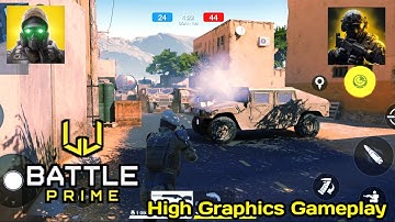 BATTLE PRIME Gameplay Walkthrough (Android, iOS) Better Than COD #gamingchannel