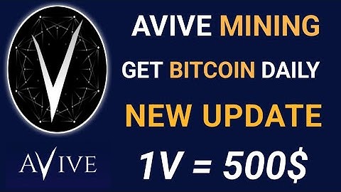 #Avive Mobile Mining Crypto New BiG Update || #Avive_Glory ||