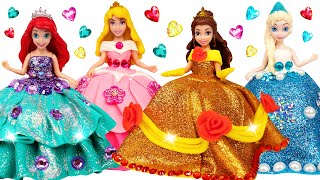 Disney Princesses - How To Make Awesome Dresses Out Of Clay