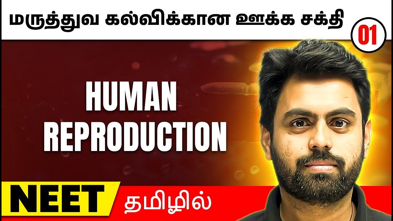 Human Reproduction Part 1 | Zoology One Shot in Tamil | Class11/ NEET ...