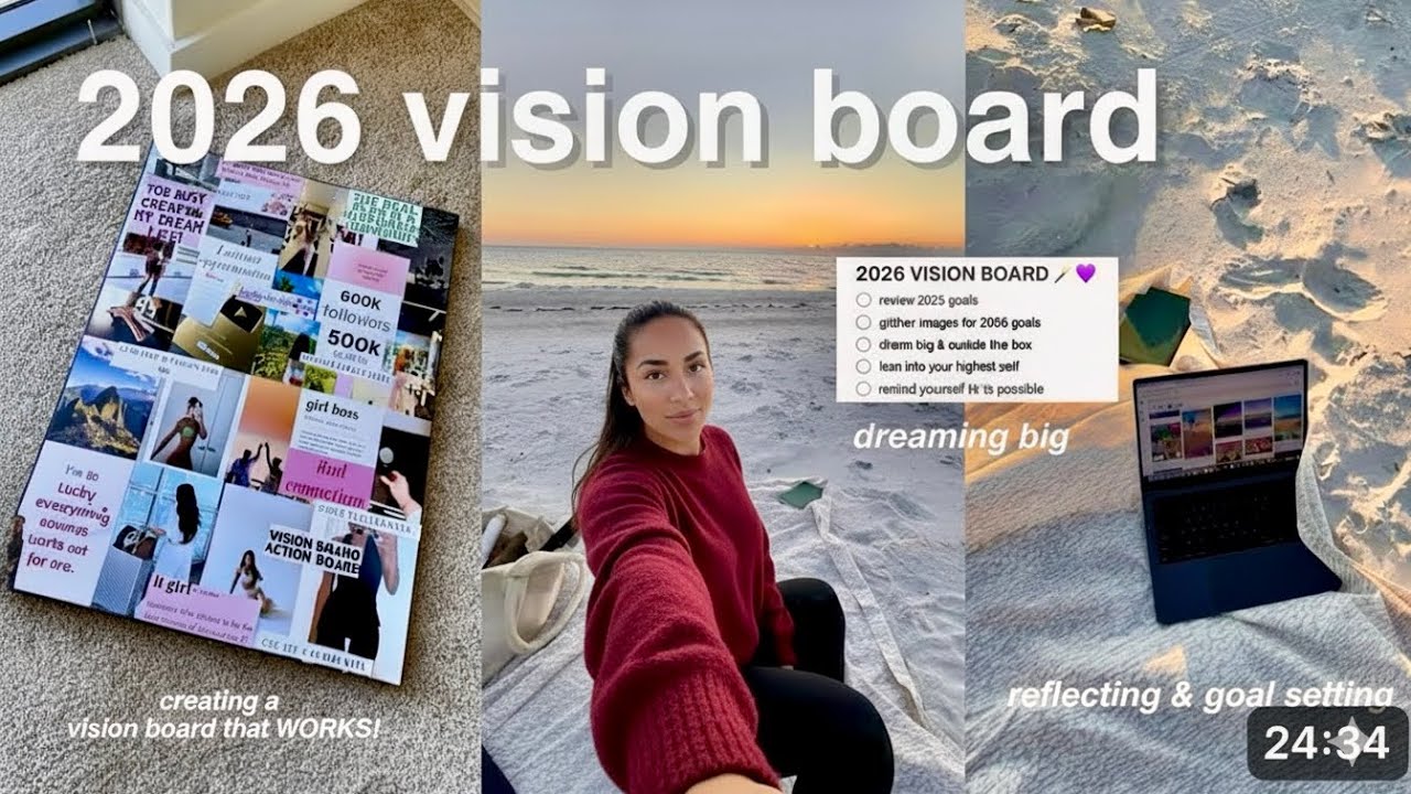 How to Make a Vision Board that ACTUALLY works in 2026 Vision Board ...