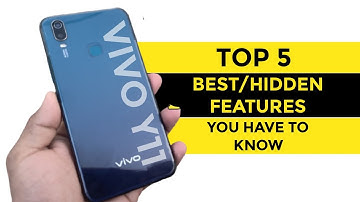 Vivo Y11 Top 5 Best/Hidden Features | Tips And Tricks